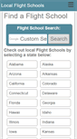 Mobile Screenshot of localflightschools.com